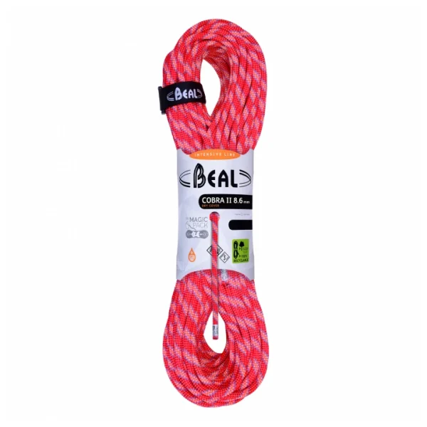 Retour gratuit en magasin. Beal – Cobra II 8,6mm – Corde à Double 1