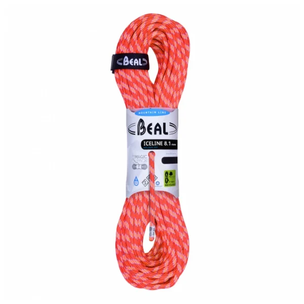 SOLDES TOUT À Beal – Ice Line Golden Dry 8,1 Mm – Corde à Double 1