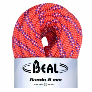 grande marque pas cher Beal – Rando 8 Mm – Corde Jumelée 10