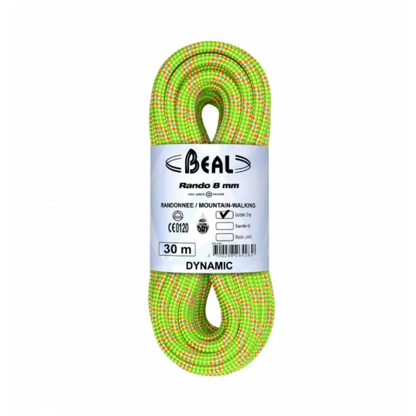 Beal – Rando Golden Dry 8 Mm – Corde Jumelée Acheter 1