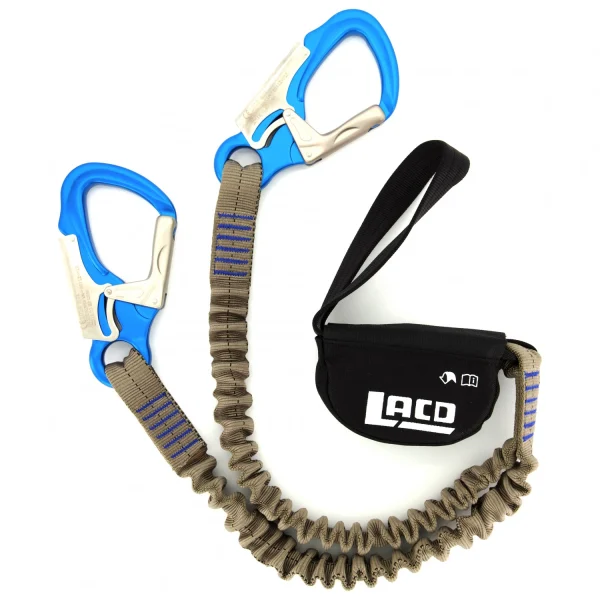 Large choix en ligne LACD – Set Via Ferrata Pro Evo 2.0 – Longe De Via Ferrata 1